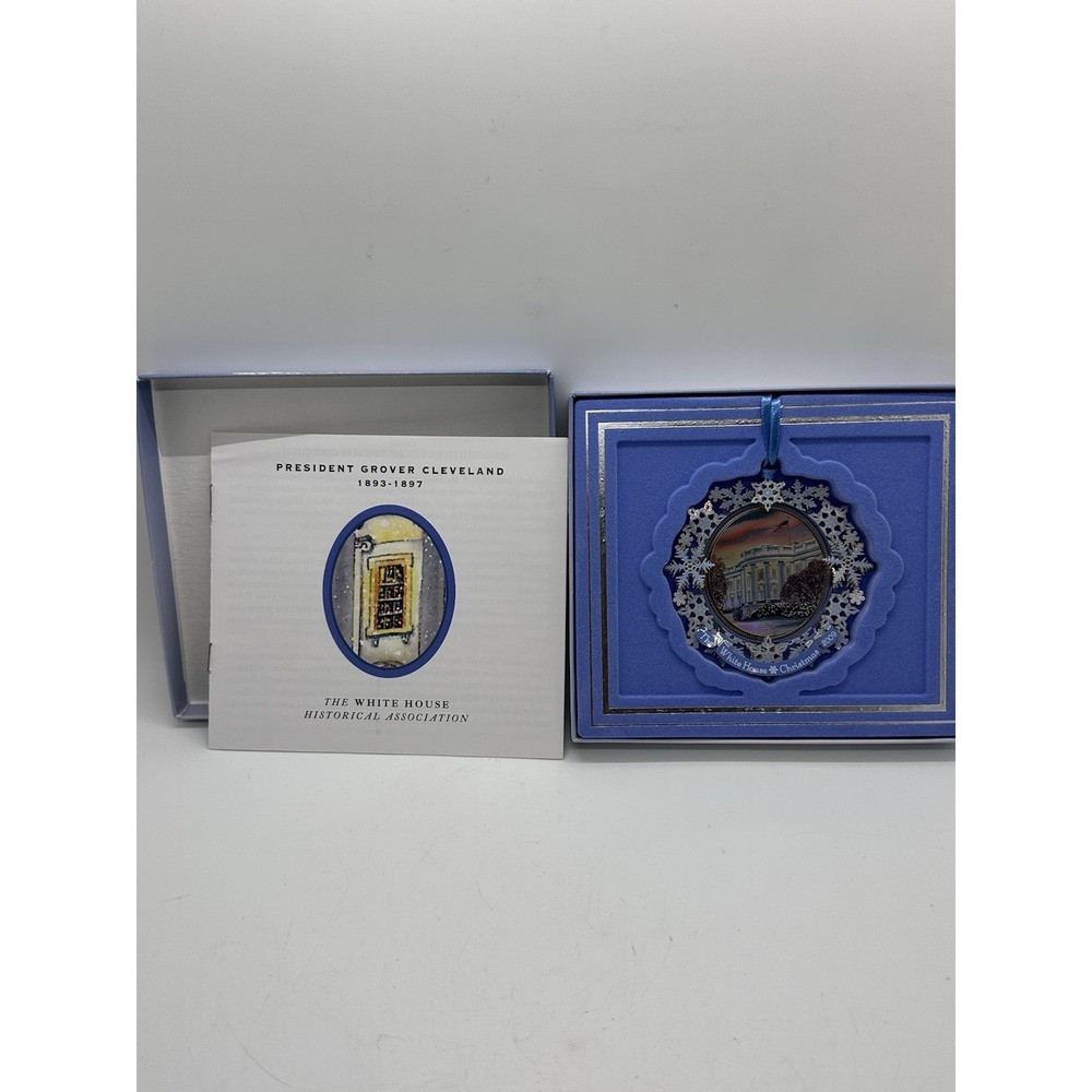 White House Historical Association Christmas Ornament 2009 New In Box